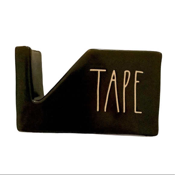 Rae Dunn Other - New Rae Dunn Black TAPE Dispenser